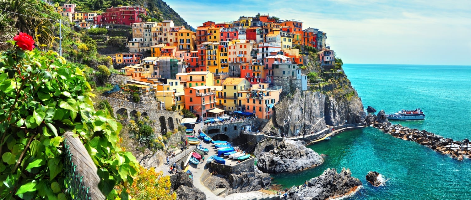 Manarola town, Italy
