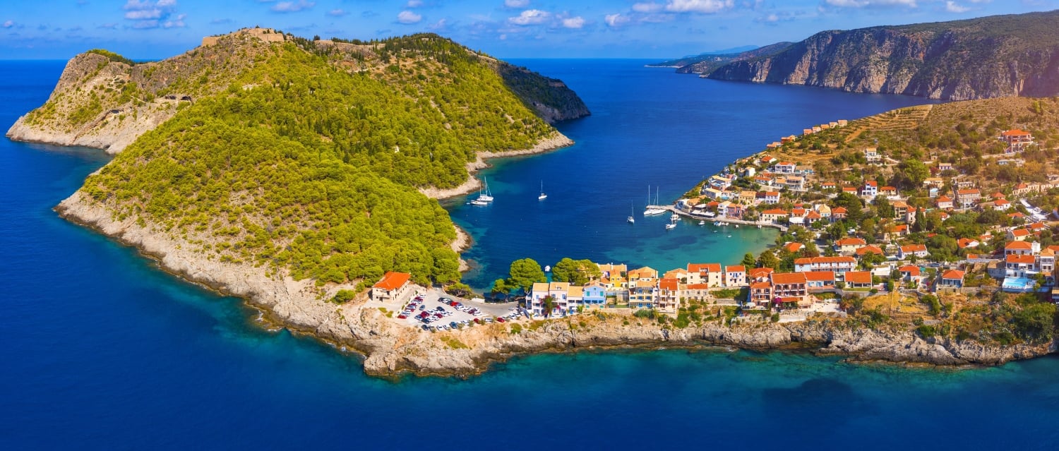 Assos village, Kefalonia, Greece