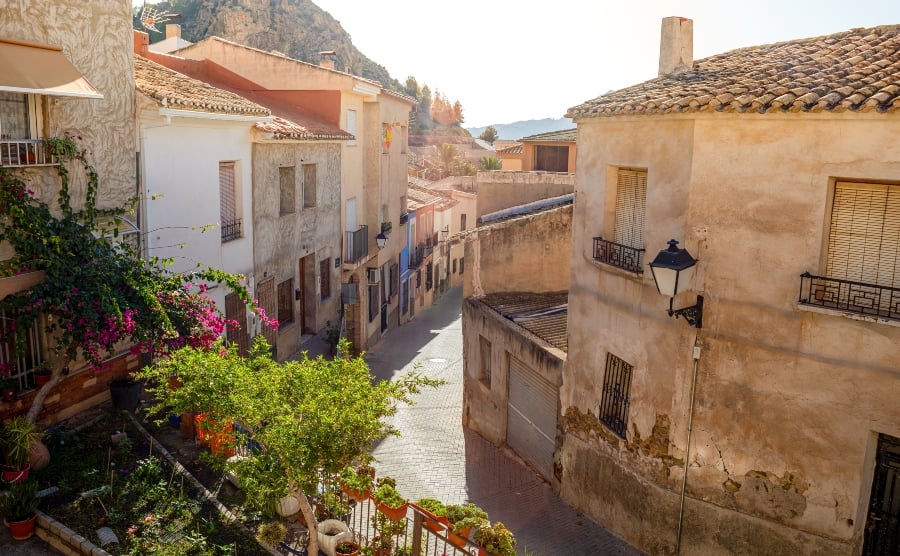 Homes in Ricote, Murcia, Spain