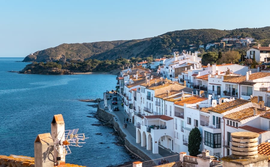 Houses in Cadaques, Costa Brava