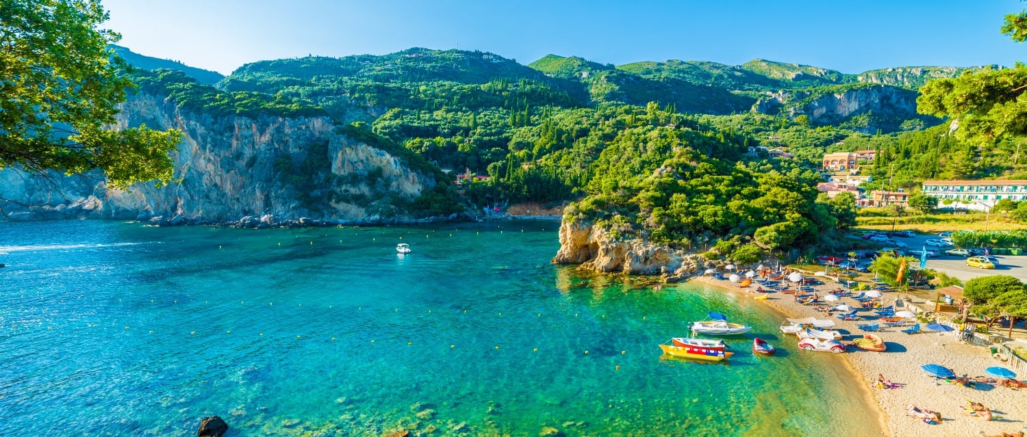 Paleokastritsa beach, Corfu