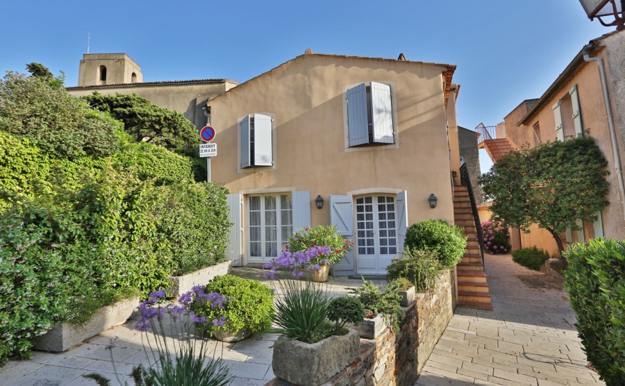 The beautiful village of Gassin on the French riviera near Saint-Tropez in the Var region