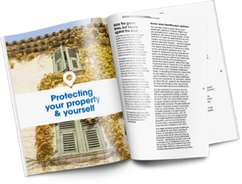 Spread of the buying guide book