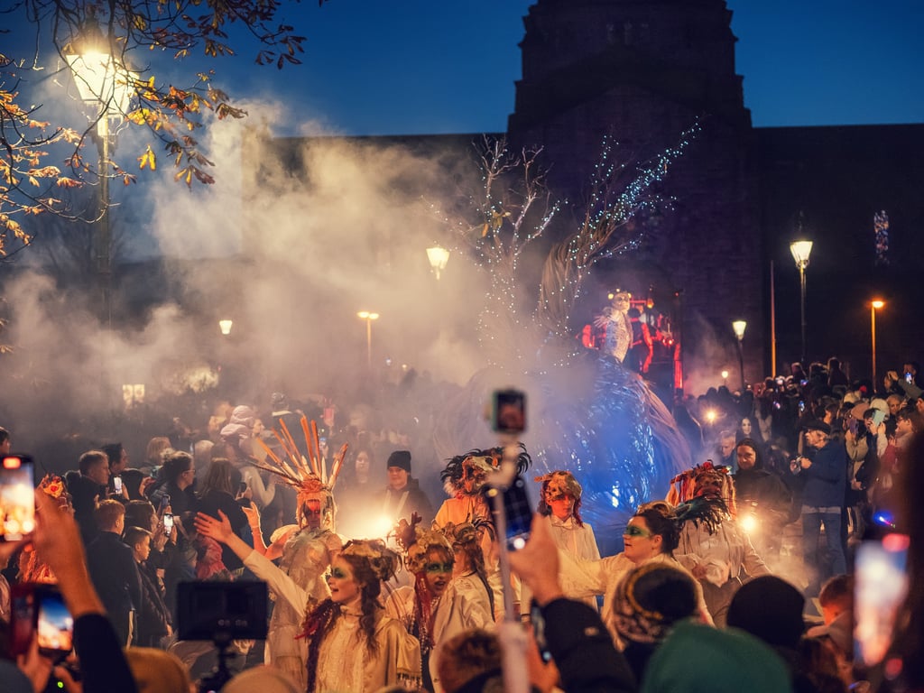 Halloween festival in Galway, Ireland
