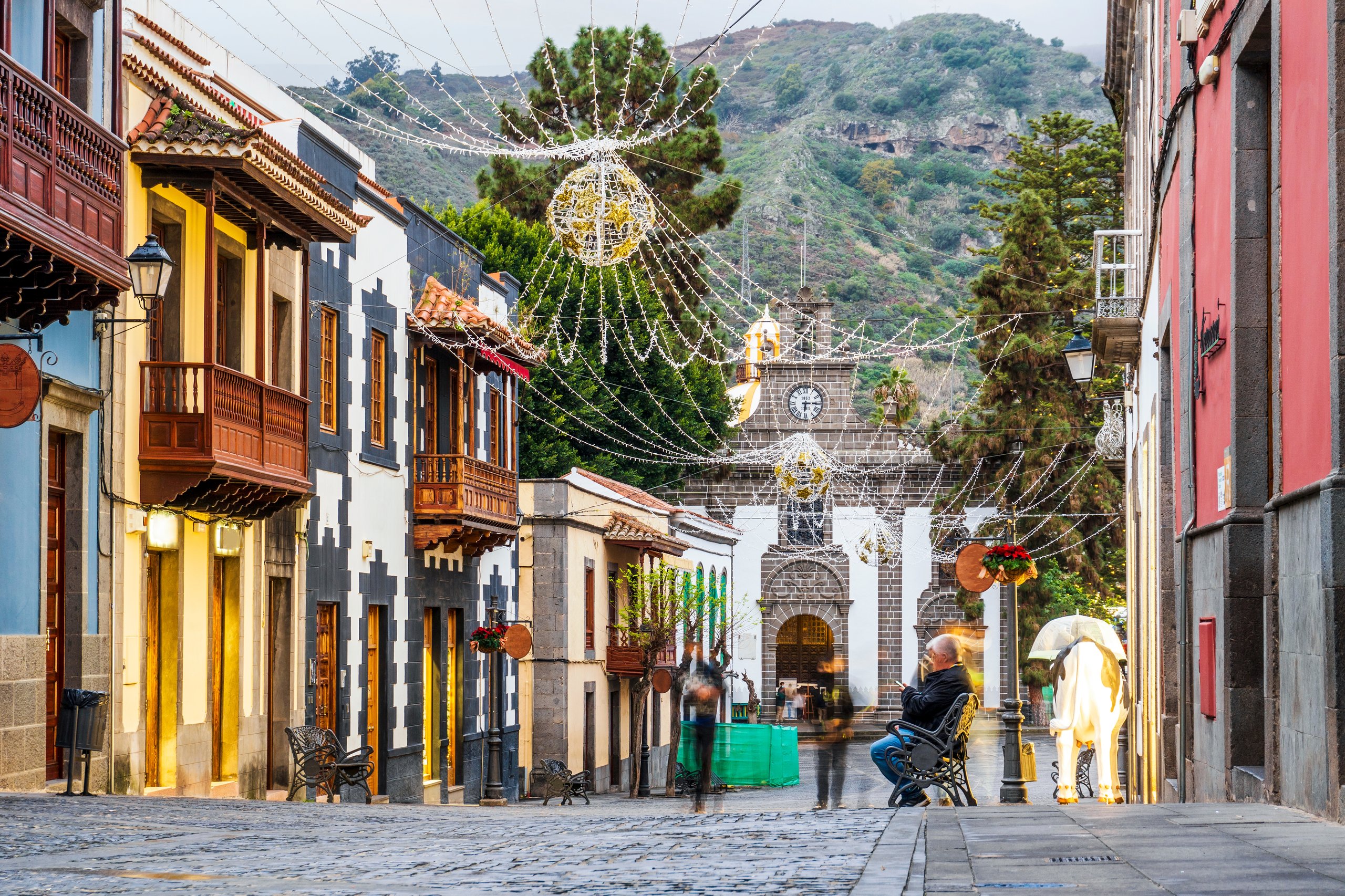 Life in Spain in winter