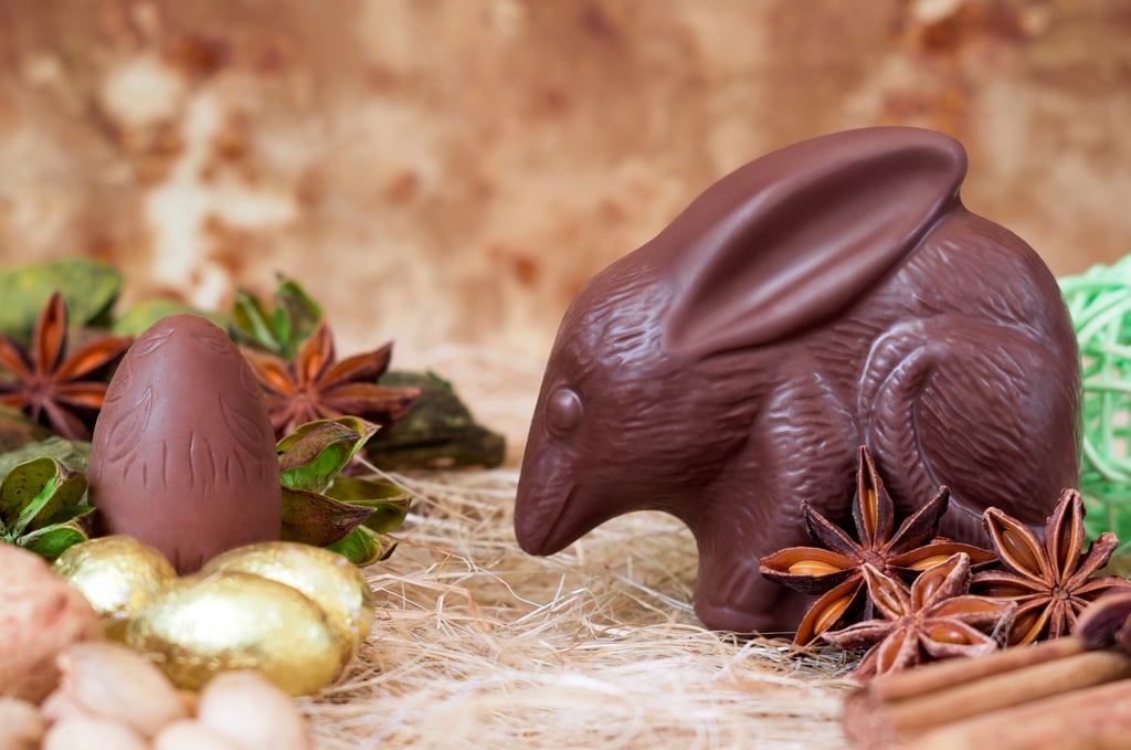 Chocolate bilby and easter egg