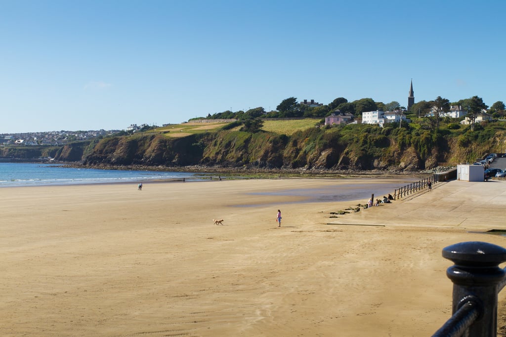 Beach on Ireland's southeast coast