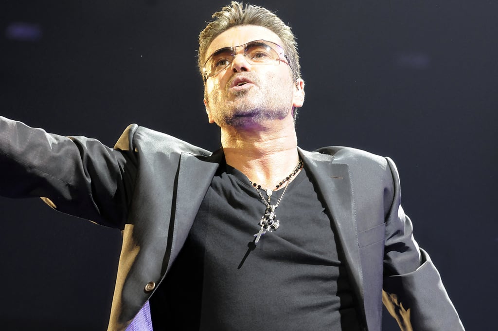George Michael performing