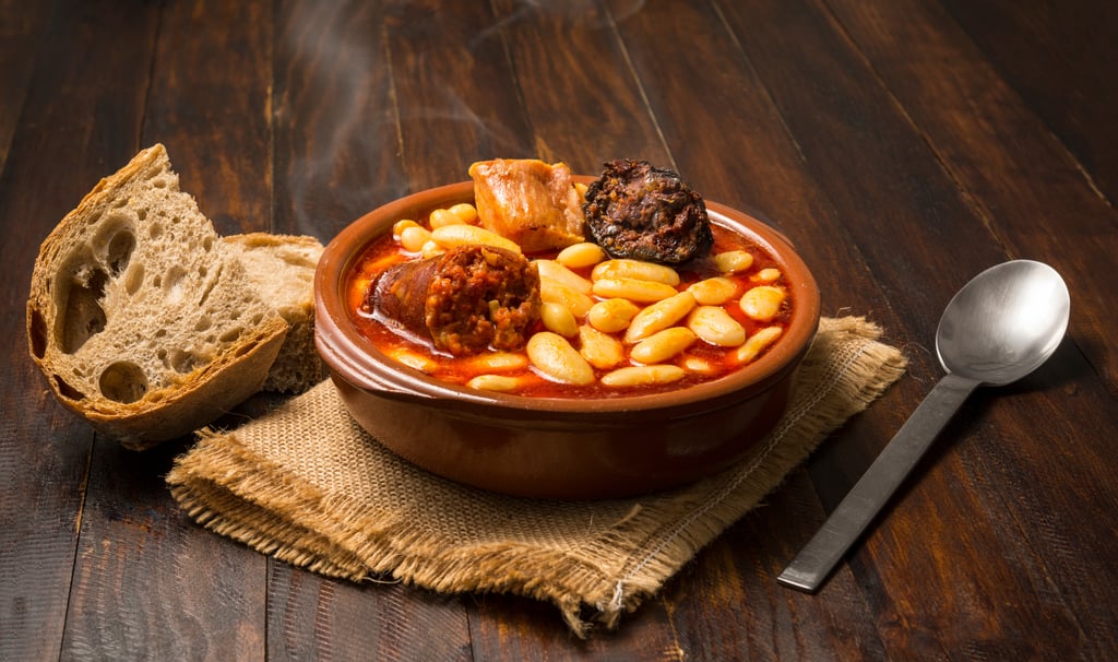 Fabadaasturiana, typical Spanish food