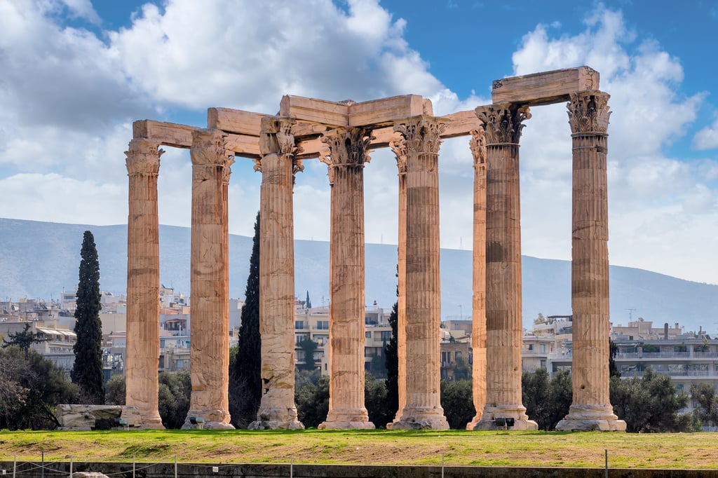 Ruins of the Temple of Olympian Zeus