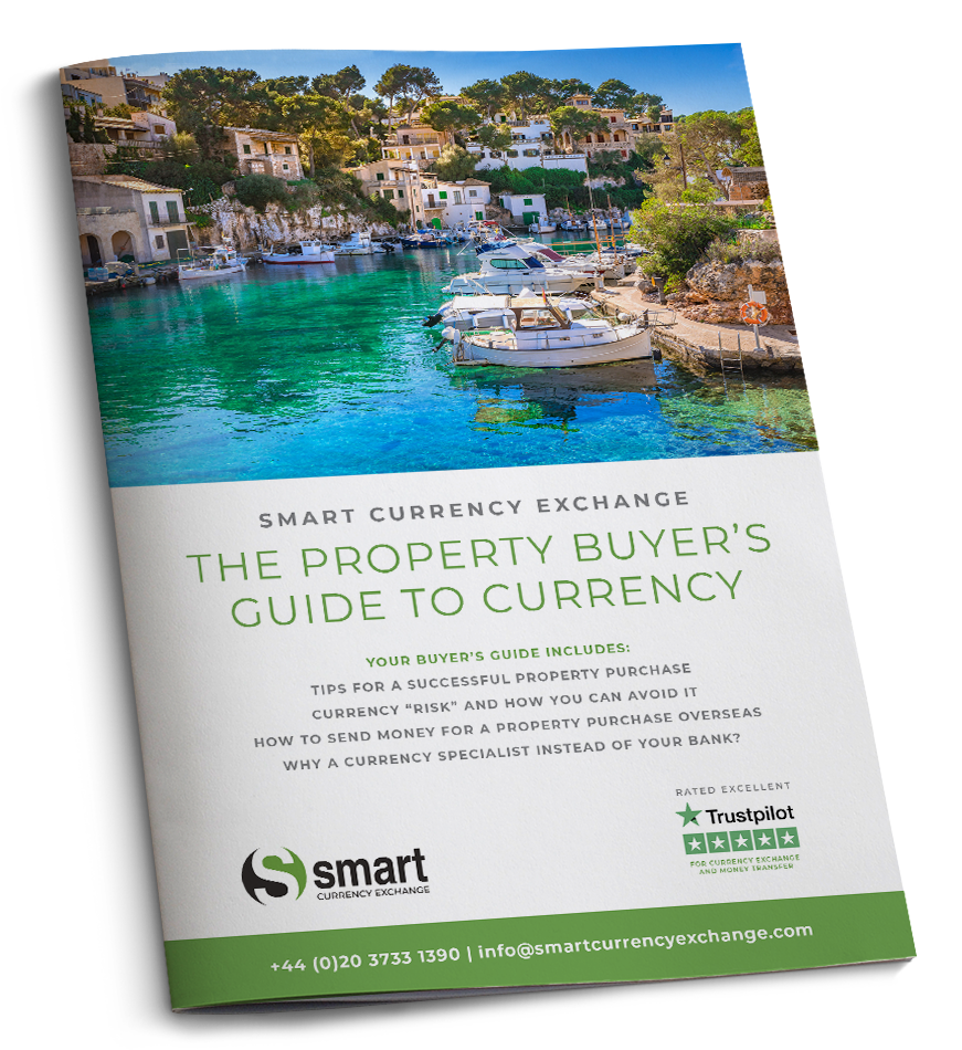 Cover of the Smart Currency Exchange property buyer's guide to currency