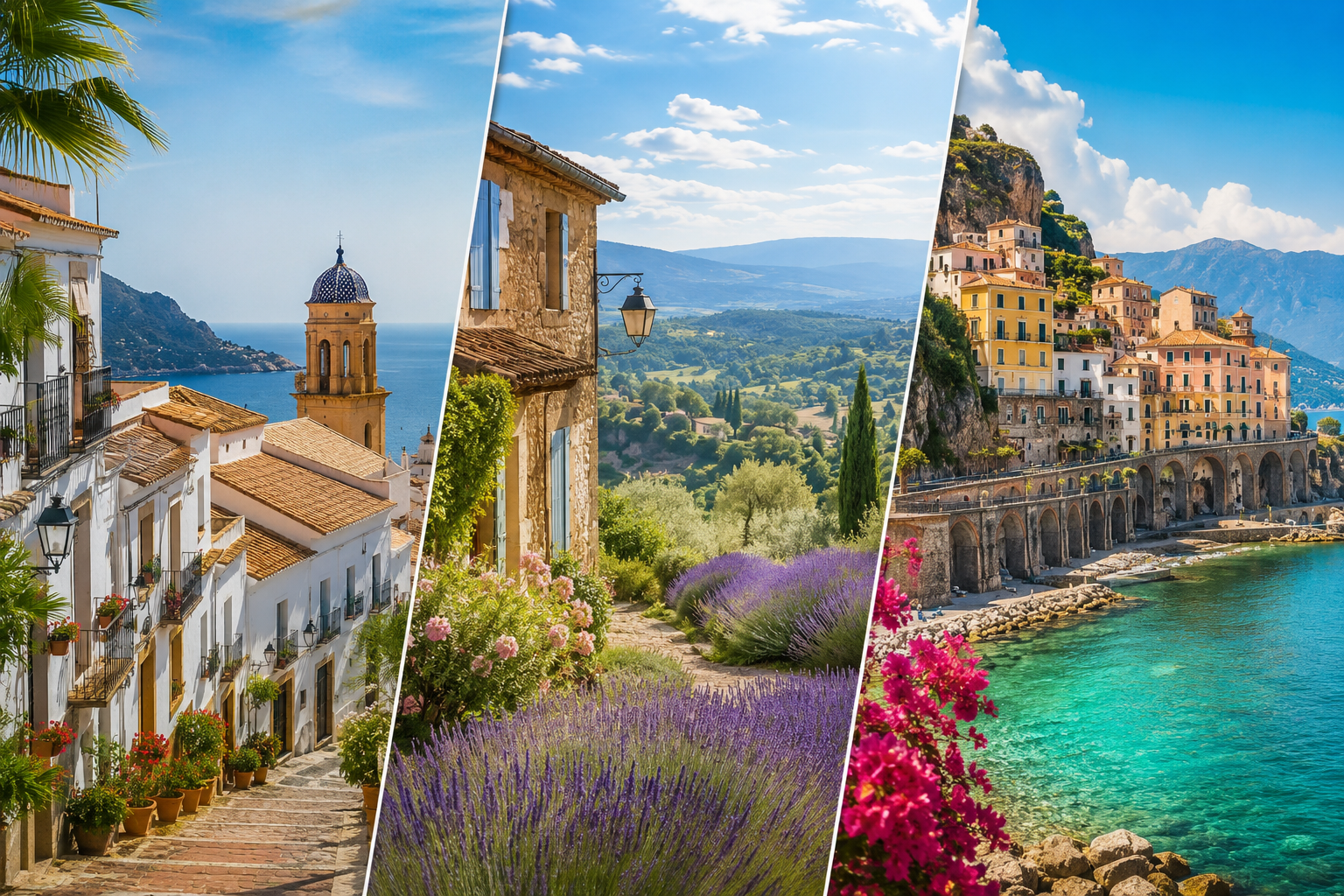 Spain, France or Italy: which would suit you?