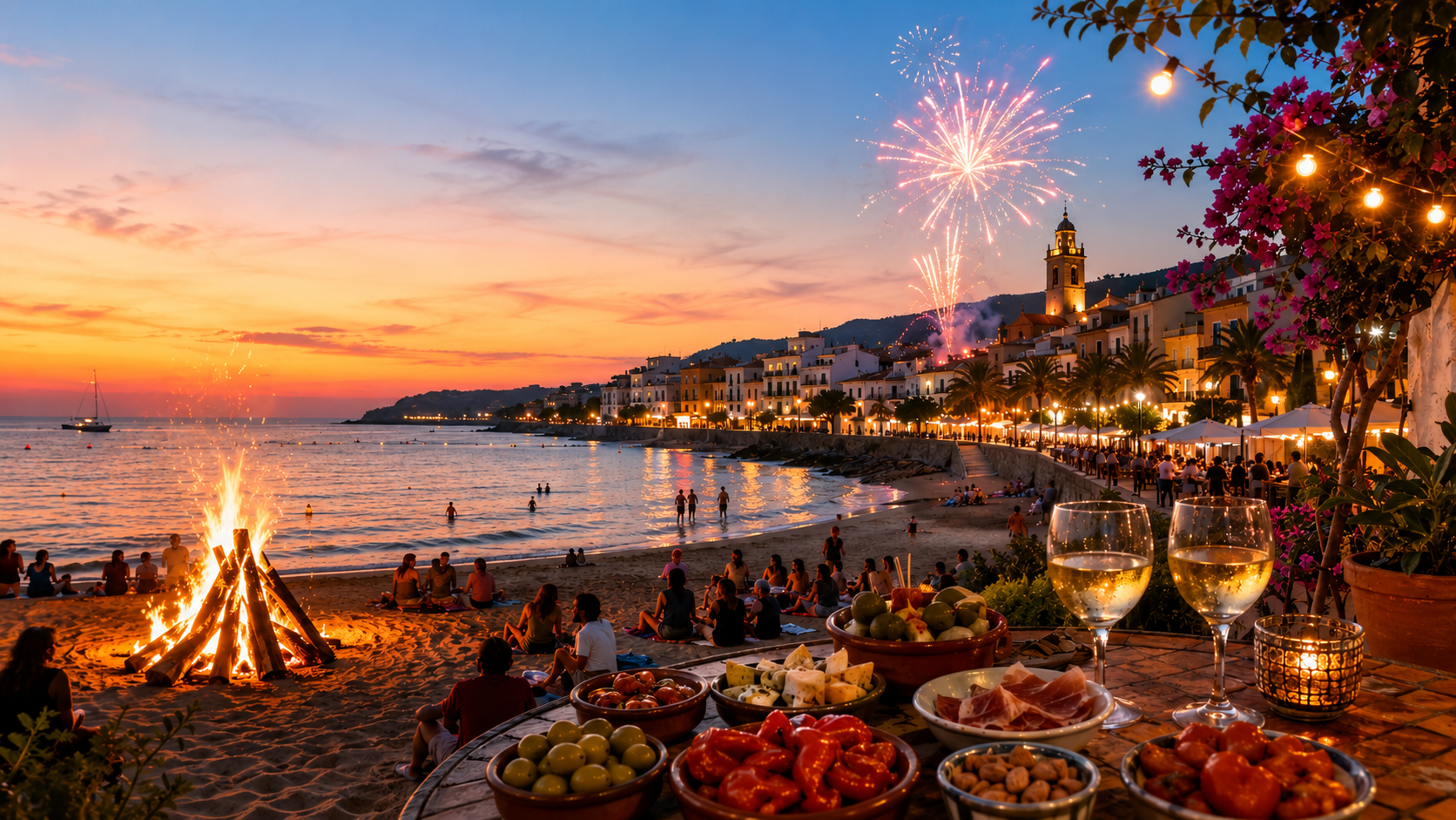 Living in Spain in summer: markets, music and midnight swims