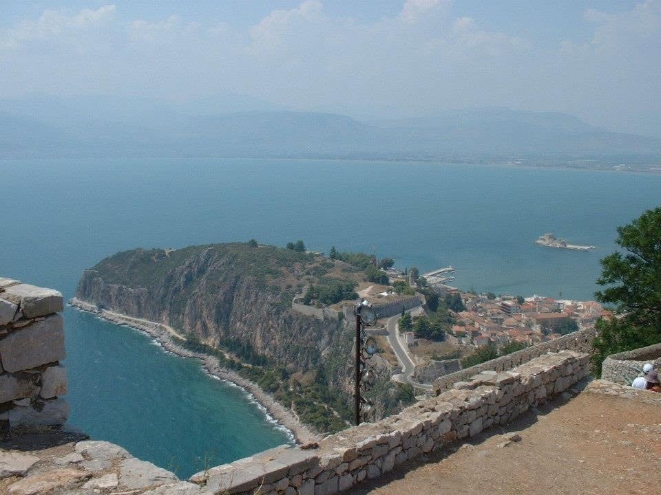 View from Palamidi fortress, Nafplio
