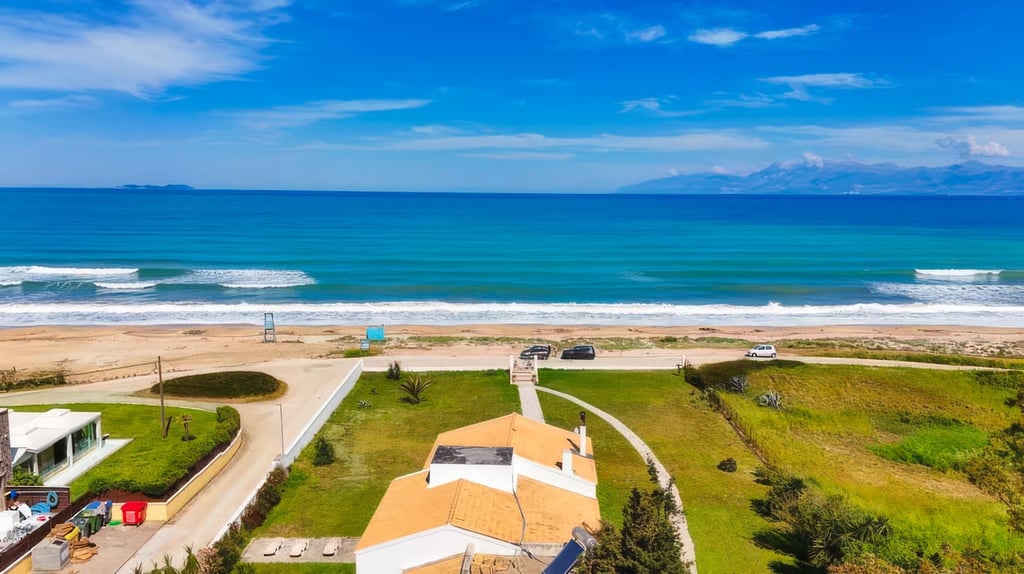 Much of Greece and its islands are undeveloped, meaning there are opportunities to snap up plots and villas by the beach - just get the legality of a property checked by a good lawyer