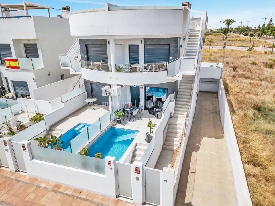 The resort of Las Alcazares in Murcia is popular with British property-buyers thanks to its affordable property and seafront location