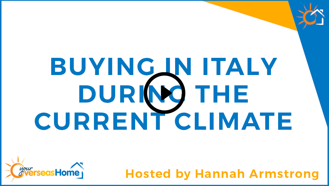Buying in Italy during the current climate