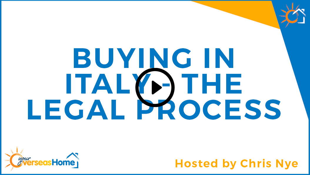 Buying in Italy – the legal process