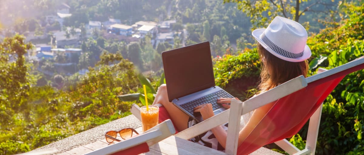 Work from home overseas